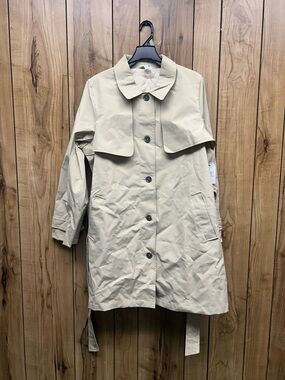 Time and Tru Beige Trench Coat